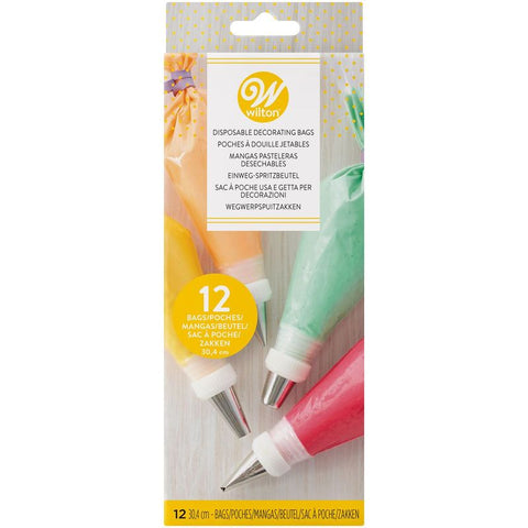 DISPOSABLE PIPING BAG 12PCS 03-3111 (#105379)