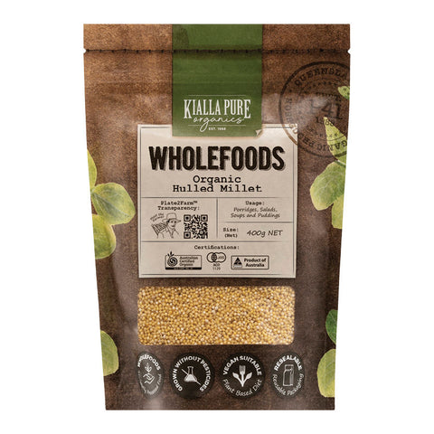 ORGANIC HULLED MILLET 400G (#105460)