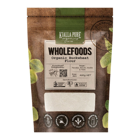 ORGANIC BUCKWHEAT FLOUR 400G (#105467)