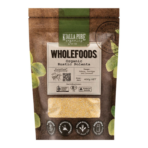 ORGANIC RUSTIC POLENTA (NON-GMO) 400G (#105469)