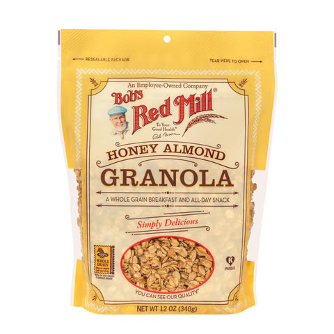 HONEY ALMOND GRANOLA 12OZ (#105500)