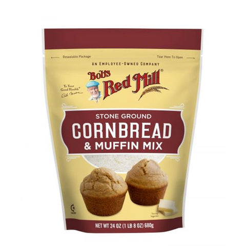 MUFFIN CORNBREAD MIX 24OZ (#105501)