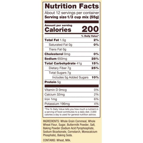 MUFFIN CORNBREAD MIX 24OZ (#105501)