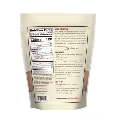 GF BROWNIE MIX 21OZ (#105505)