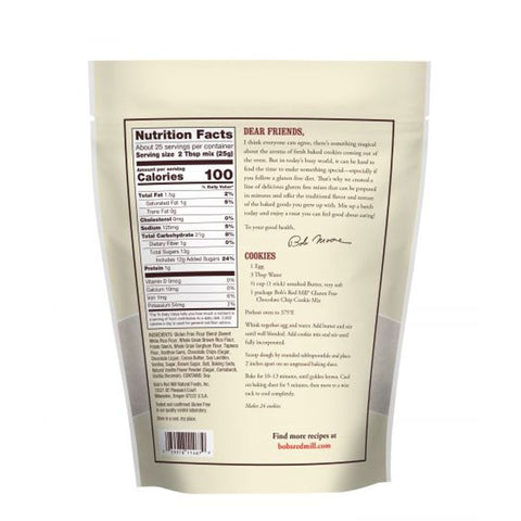 GF CHOC CHIP COOKIE MIX 22OZ (#105507)