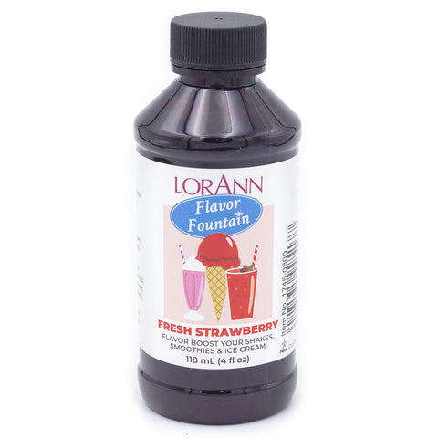 FRESH STRAWBERRY FOUNTAIN FLAVOUR 4OZ (#105565)