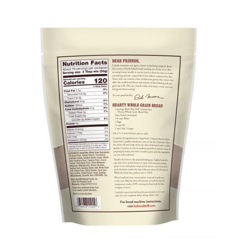 GLUTEN FREE HEARTY WHOLE GRAIN BREAD 20OZ (#105643)