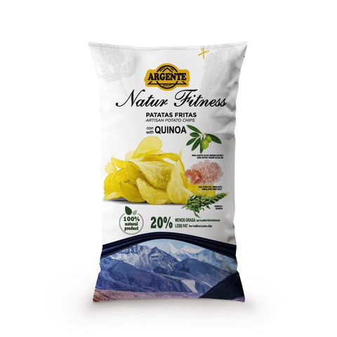 QUINOA CHIPS WITH EVOO & HIMALAYAN SALT 150G (#105667)