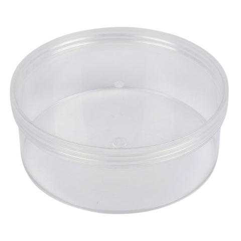 CLEAR ROUND PS CONTAINER W153XH70MM FF2827 (#105679)
