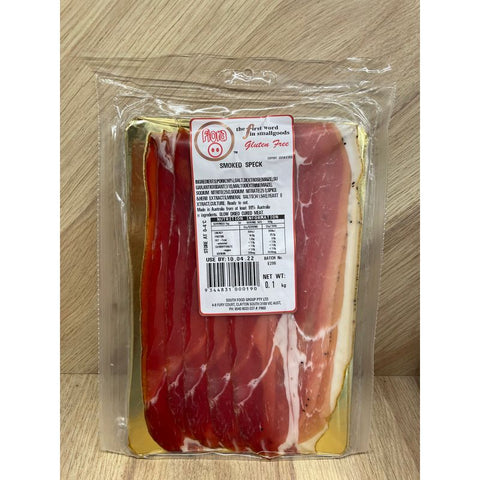 CHILLED AU SMOKED SPECK SLICED 100G (#105685)