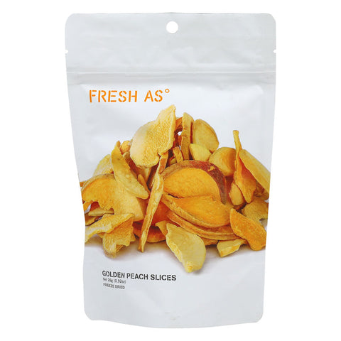 FREEZE DRIED GOLDEN PEACH SLICES 26G (#105704)