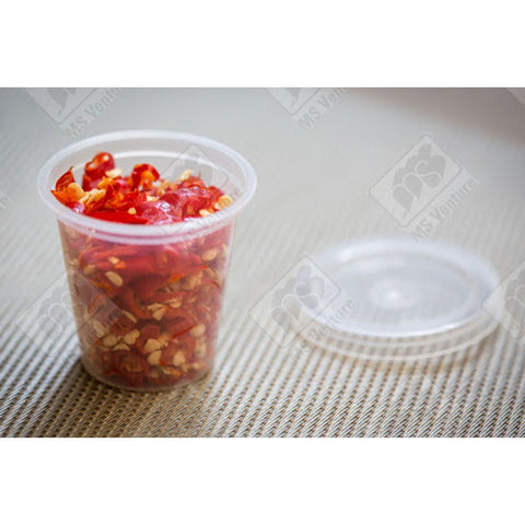 SMALL CONTAINER WITH LID 32ML MSP125 100PC (#105720)