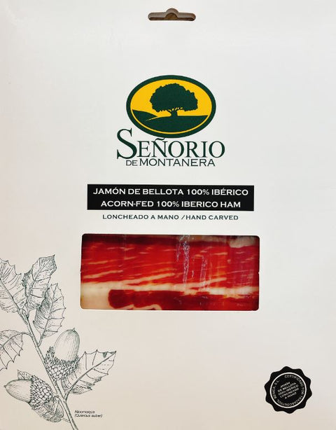 CHD IBERIAN ACORN-FED HAM HANDCARVED 80G (#105780)