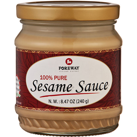 WHITE SESAME SAUCE WHITE HULLED 240G (#105815)
