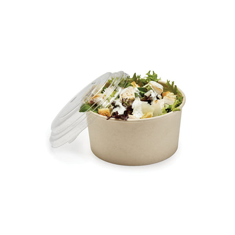 TAKEAWAY SALAD BOWL W LID 129X80MM 10SET (#105826)