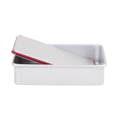 PUSHPAN 8 INCH ALUMINIUM SQUARE PAN (#105843)