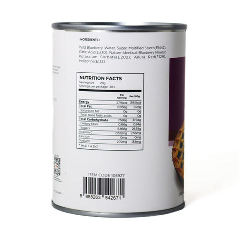 BLUEBERRY PIE FILLING 610G (#105927)