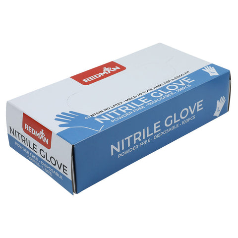 GLOVES NITRILE (POWDER FREE) L 100PC (#105952)