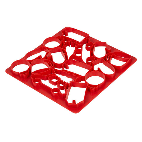 MULTI COOKIE XMAS CUTTER SHEET 2304-0-0013 (#105967)