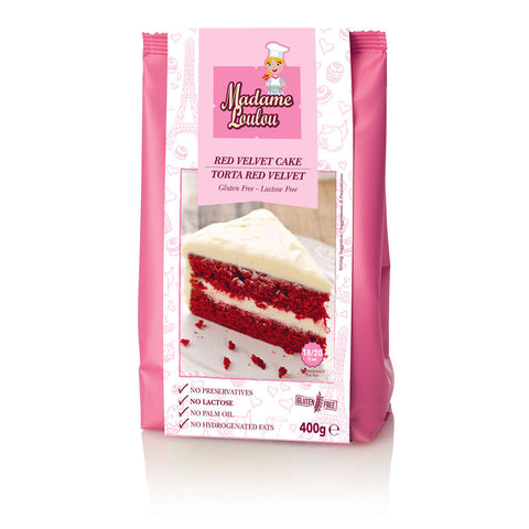 GLUTEN FREE RED VELVET CAKE MIX  400G (#106087)