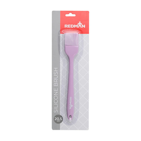 SILICONE BRUSH 20.5X4.3X1.2CM LILAC (#106125)