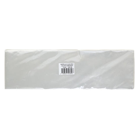 CAKE WRAP BOPP PLAIN SHEET 100X330X0.03MM 500PCS (#106148)