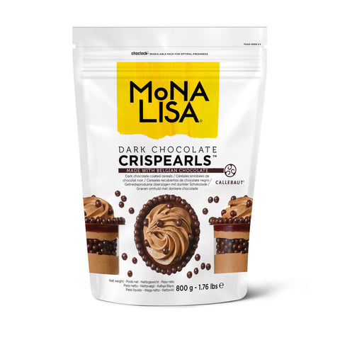 CRISPY PEARL DARK CHOCOLATE 800G (#106226)