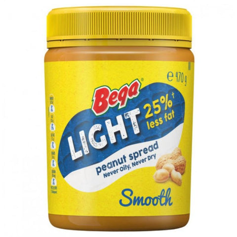 PEANUT BUTTER LIGHT SMOOTH 470G (#106341)
