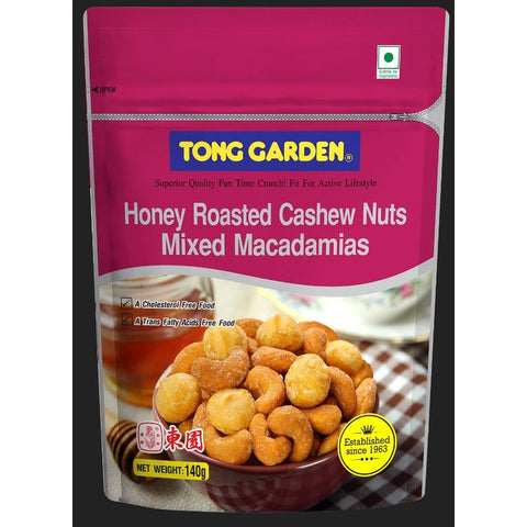 NUT HONEY ROASTED CASHEW MIXED MACADAMIA 140G (#106380)