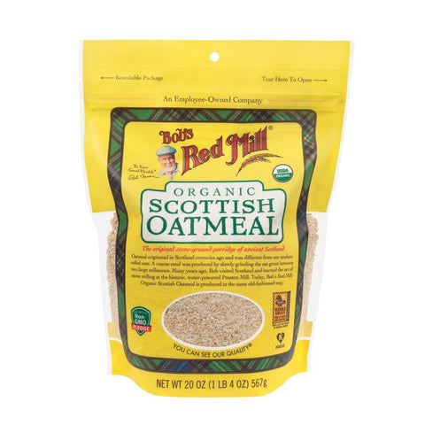 ORGANIC SCOTTISH OATMEAL 20OZ (#106394)
