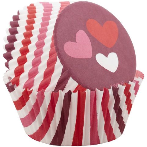 STD BAKING CUPS VALENTINE XOXO 415-0-0446 75PC (#106398)