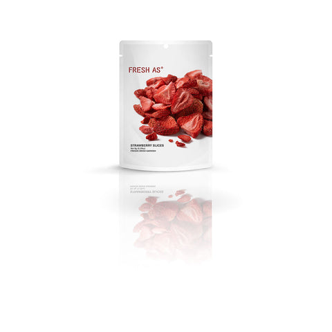 FREEZE DRIED STRAWBERRY SLICES 8G (#106509)