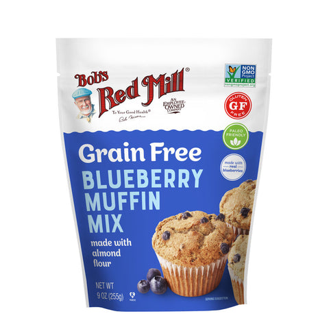 GLUTEN FREE GRAIN FREE BLUEBERRY MUFFIN MIX 9OZ (#106569)