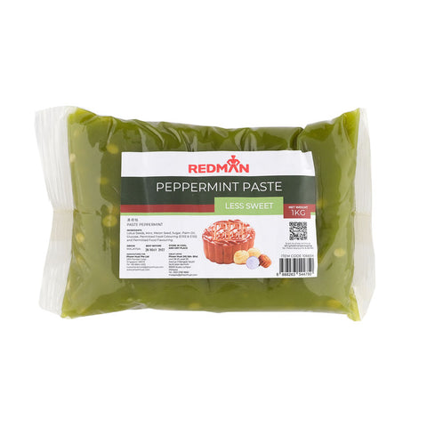 MOONCAKE PASTE PEPPERMINT LESS SWEET 1KG (#106654)
