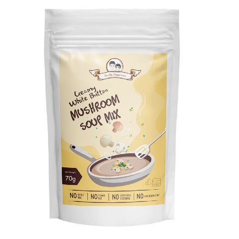 CREAMY WHITE BUTTON MUSHROOM SOUP MIX 70G (#106705)