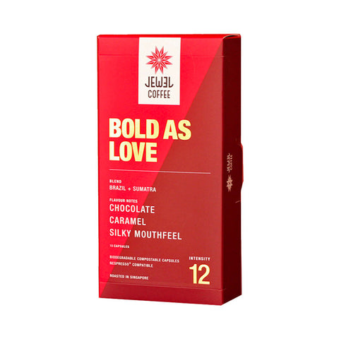 BOLD AS LOVE COFFEE CAPSULE 10PCX5.4G (#106728)