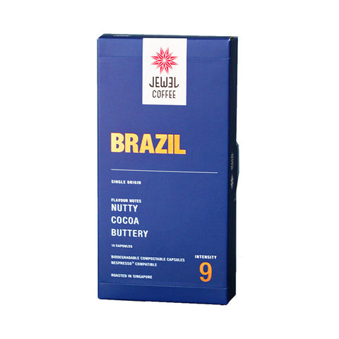 BRAZIL COFFEE CAPSULE 10PCX5.4G (#106729)