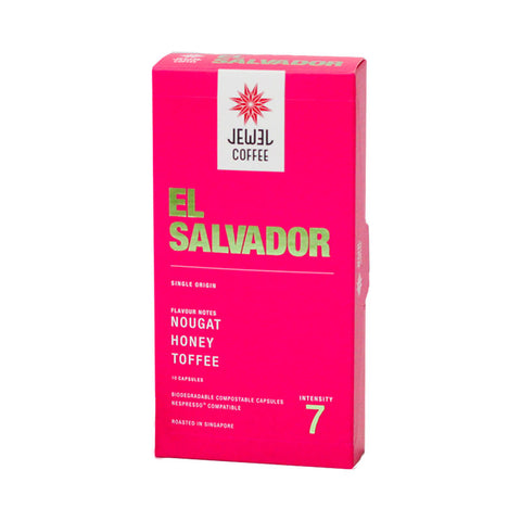 EL SALVADOR COFFEE CAPSULE 10PCX5.4G (#106730)