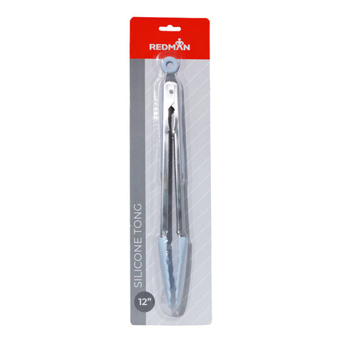 SILICONE TONG 12" PASTEL BLUE (#106796)