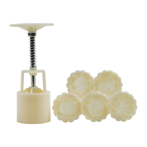 MOONCAKE PRESSED MOULD INSECT 50G 6PC (#106805)