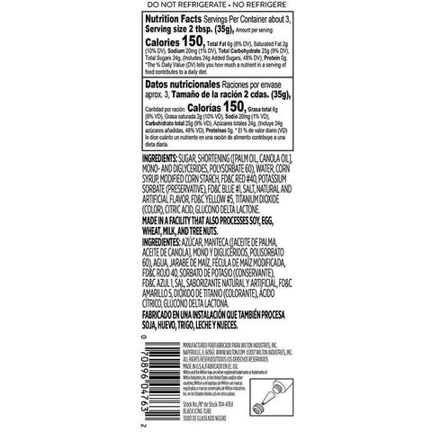 READY-TO-USE BLACK ICING TUBE 4.25OZ 704-4763 (#106960)