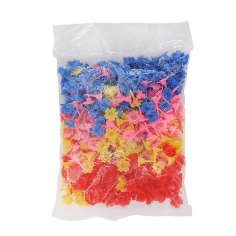 CANDLE HOLDER ASST COLOUR 500PC (#106979)