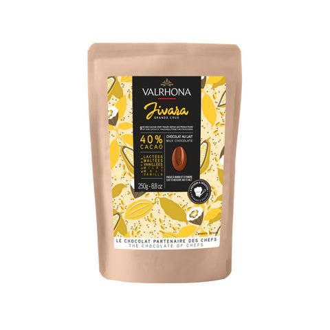 MILK CHOC FEVE JIVARA 40% VALRHONA (#106997)