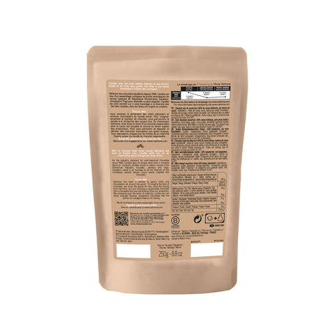 DARK CHOC FEVE CARAIBE 66% VALRHONA 250G (#106999)