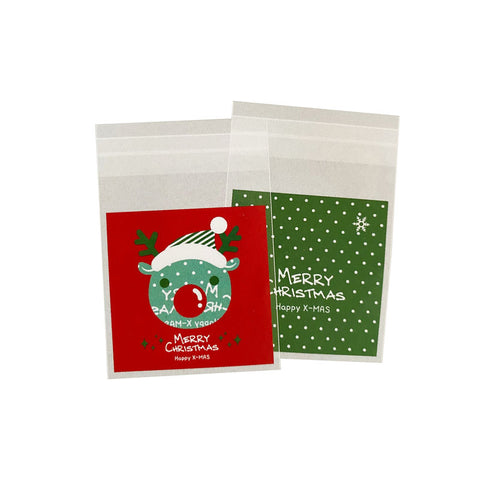 COOKIE BAG X'MAS BP4060 100PC (#107045)