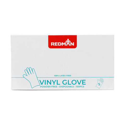 GLOVES VINYL (POWDER FREE) S 100PC (#107143)