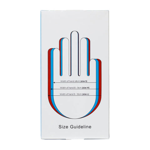 GLOVES NITRILE BLUE(POWDER FREE) S 100PC (#107146)