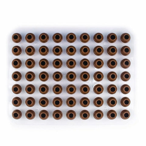 CHOCOLATE TRUFFLE SHELLS MILK (#107149)