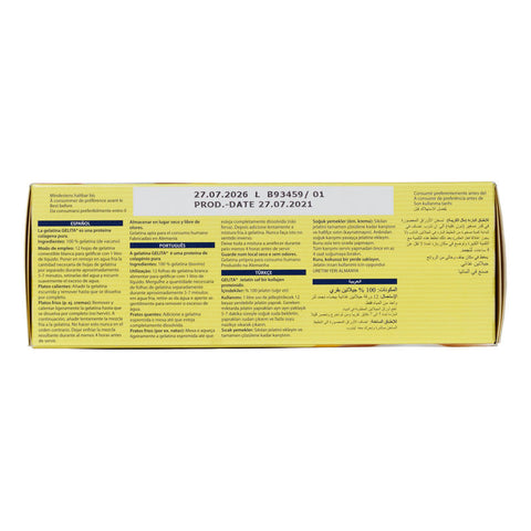 GOLD GELATINE LEAF 1KG (#107213)