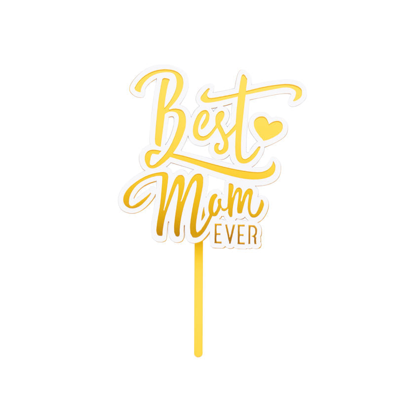 ARCYLIC INSERT BEST MOM EVER (